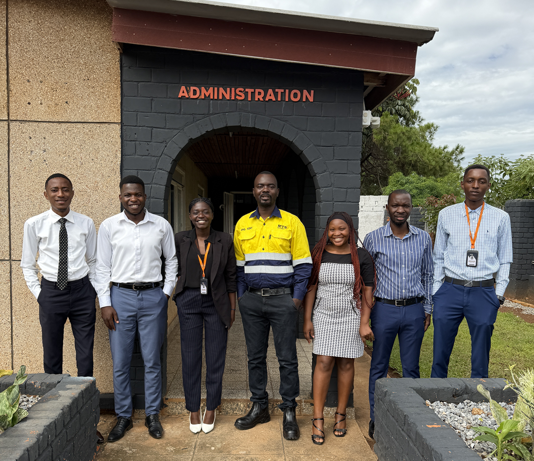 MTS Team collaborating in office